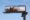 A billboard with an image of soldiers on it.