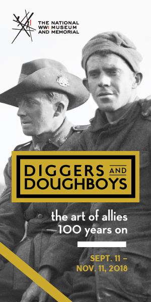 A book cover with two men in uniform.