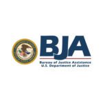 BJA-square-300x300 A logo for the bureau of justice assistance.