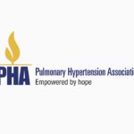 A pulmonary hypertension association logo.